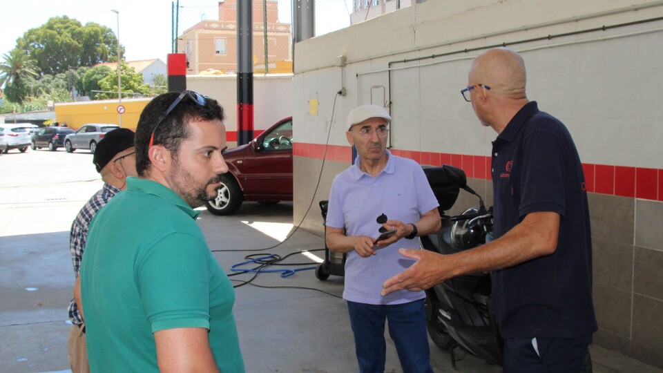 Visita de CCOO a las instalaciones de OBIMACE