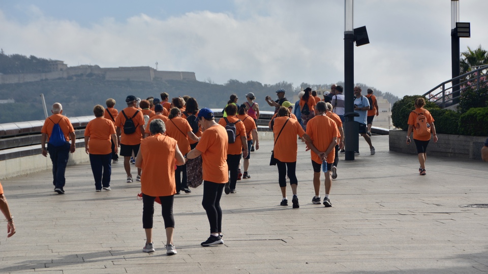 Marcha mayores carrera Servicios Sociales centro mayor 2023