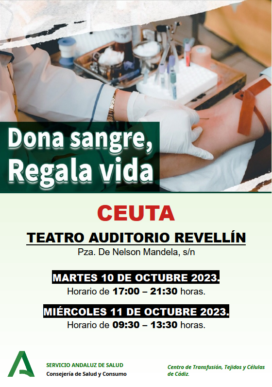 donacion sangre cartel oct23