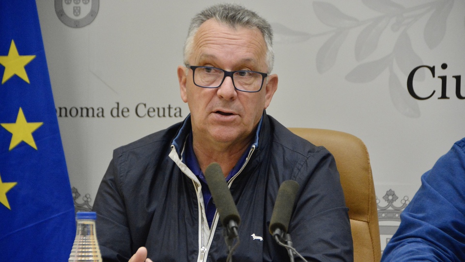 Juanjo Vílchez, durante el transcurso de una rueda de prensa / Alejandro Castillo