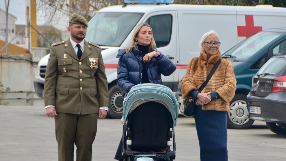 Ejército militares Cuerpo Especialistas San Juan Bosco patrón desfile parada otero 2024