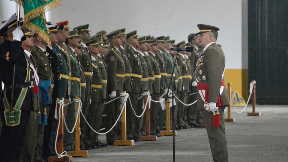 Ejército militares Cuerpo Especialistas San Juan Bosco patrón desfile parada otero 2024