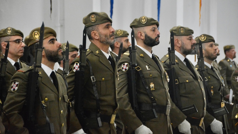 Ejército militares Cuerpo Especialistas San Juan Bosco patrón desfile parada otero 2024