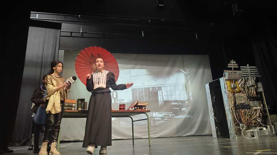 Obra teatro Madame Curie Siete Colinas