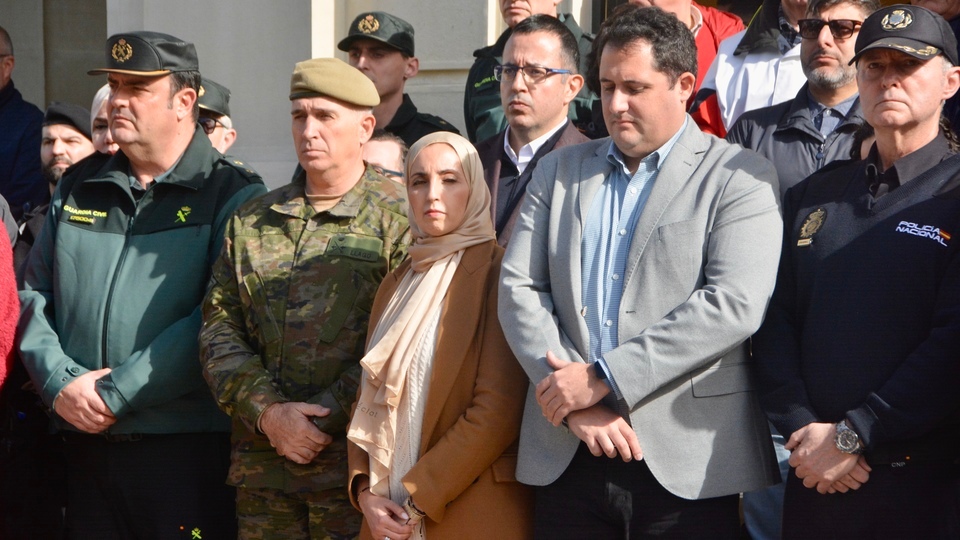 Guardia Civil minuto de silencio Ciudad Ayuntamiento muertos Barbate