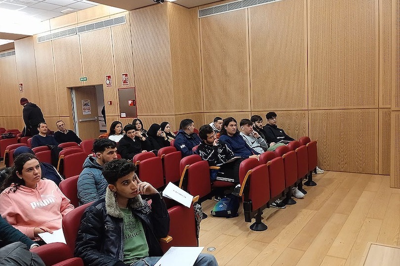 Un momento de las jornadas de emprendimiento de la Cámara de Comercio. / Cesar Martín