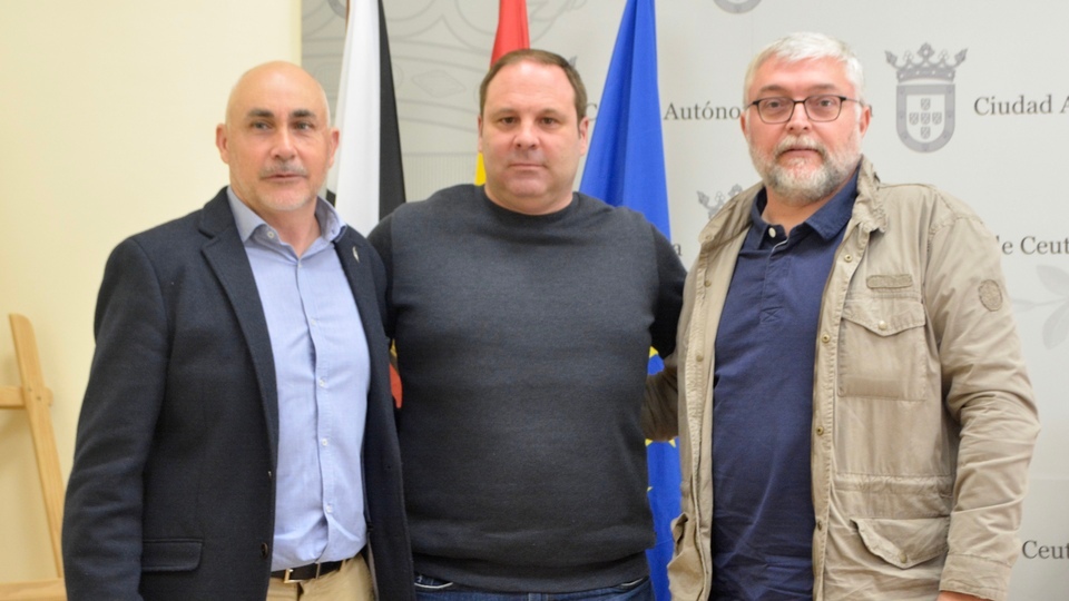 Federación de Pádel presentación director técnico José Antonio Bandera Sergio Aguilera Agustín Atencia