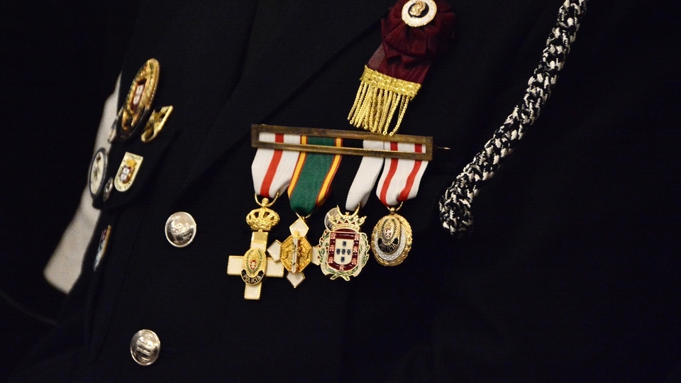 Policía local San Urbano patrón medallas placas