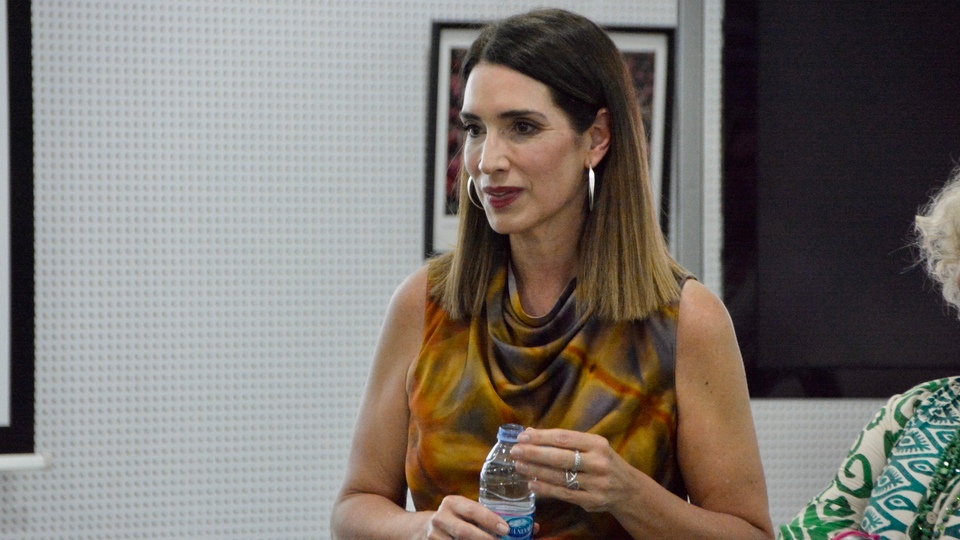 Lucía Chacón Feria Libro 2024 presentación novelas Biblioteca Adolfo Suárez