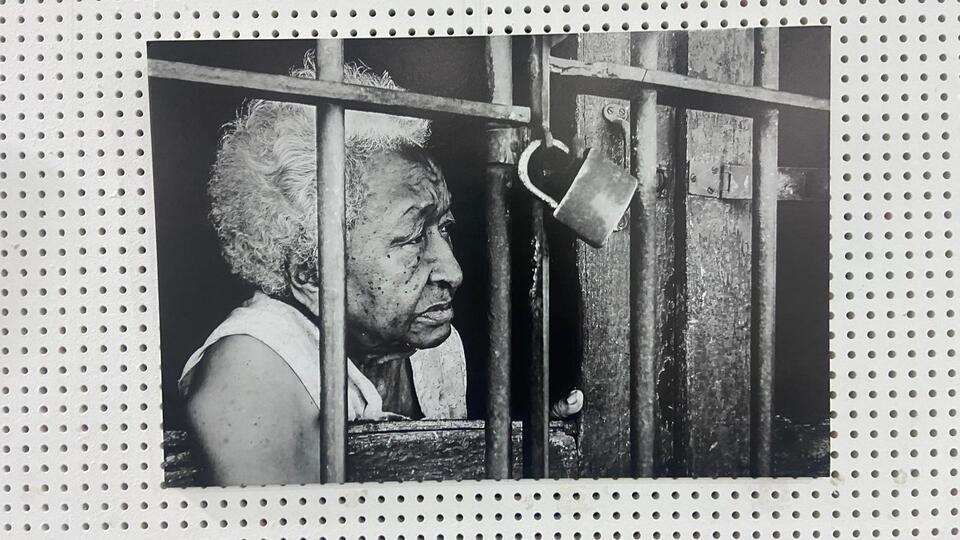 Una de las instantáneas de la exposición de la Asociación Miradas.