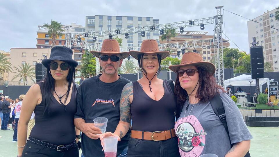 Asistentes al Caballa Rock 2024.