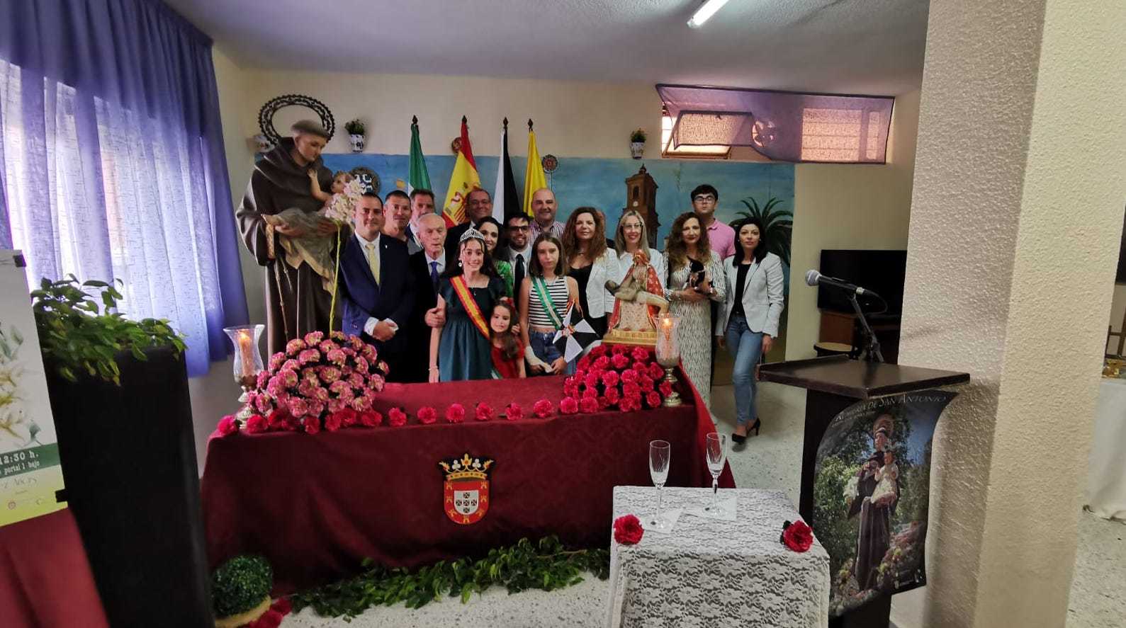Pregón por San Antonio de Padua en la Casa de Ceuta en Algeciras.