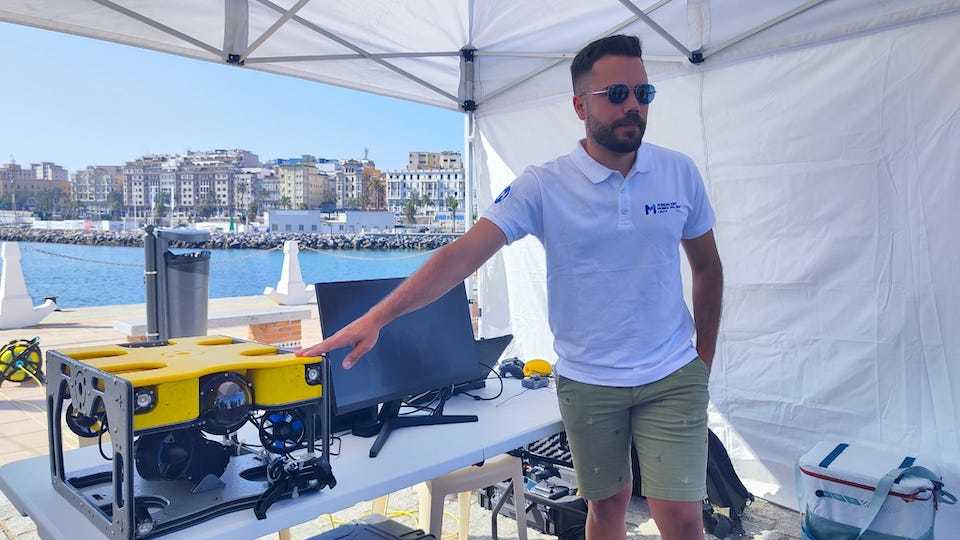 El ROV utilizado por el Museo del Mar en sus investigaciones