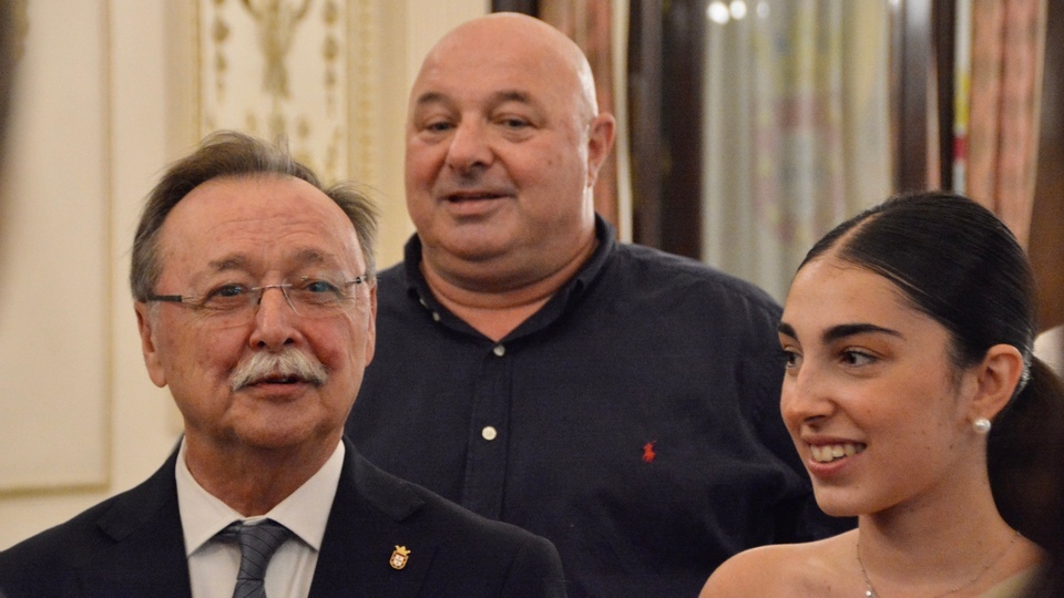 Juan Vivas recepción Federación Gimnasia Rítmica 2024