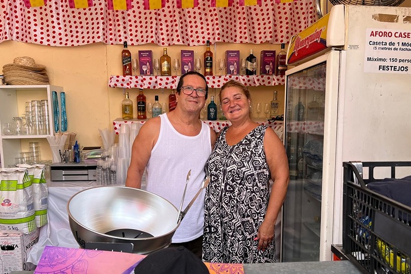 Montaje de la Feria 2024.