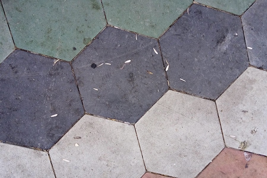 Losetas en Plaza Nicaragua.