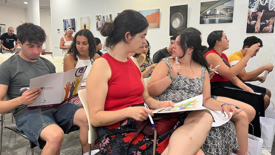 Participantes en el Campo de Voluntariado 'Conoce Ceuta'.