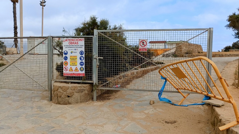 Obras del parque de Santa Catalina8