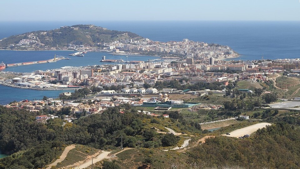 Ceuta, vista desde lo alto del mirador de Isabel II / Archivo
