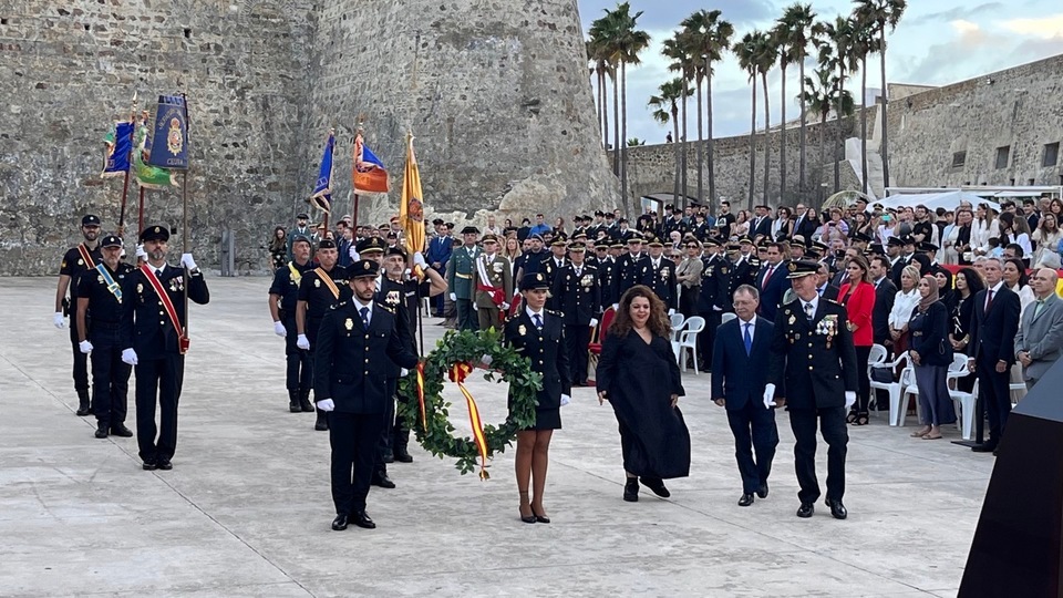 Celebración de los Ángeles Custodios, patrón de la Policía Nacional, en las Muallas Reales52