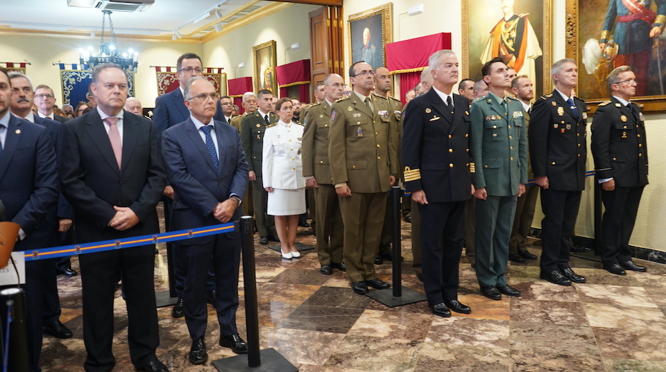 Un momento del acto por el Aniversario de la creación de las Delegaciones de Defensa.