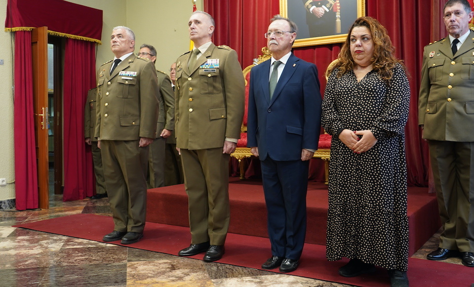 Un momento del acto por el Aniversario de la creación de las Delegaciones de Defensa.