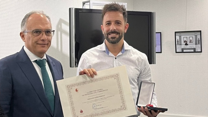 Medallas al Mérito de Protección Civil6 - Fernando Múñoz Borrego