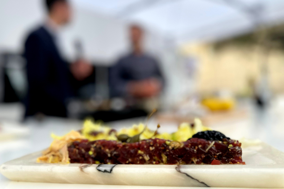 Un momento de las actividades por la Semana Gastronómica de la Cámara de Comercio. 13