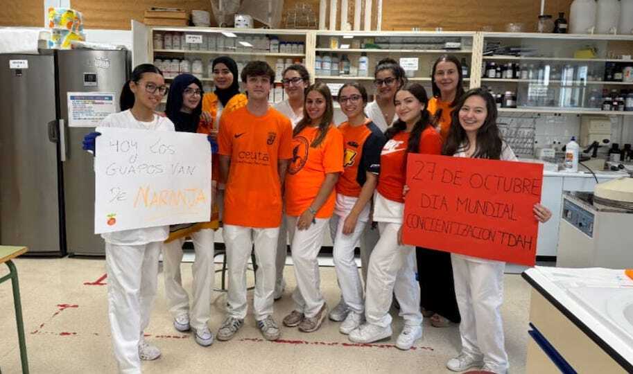 Alumnos del IES Almina.