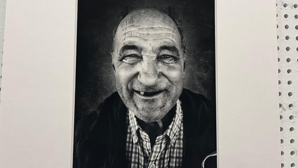 Algunas de las fotografías de la exposición 'Las otras caras'.