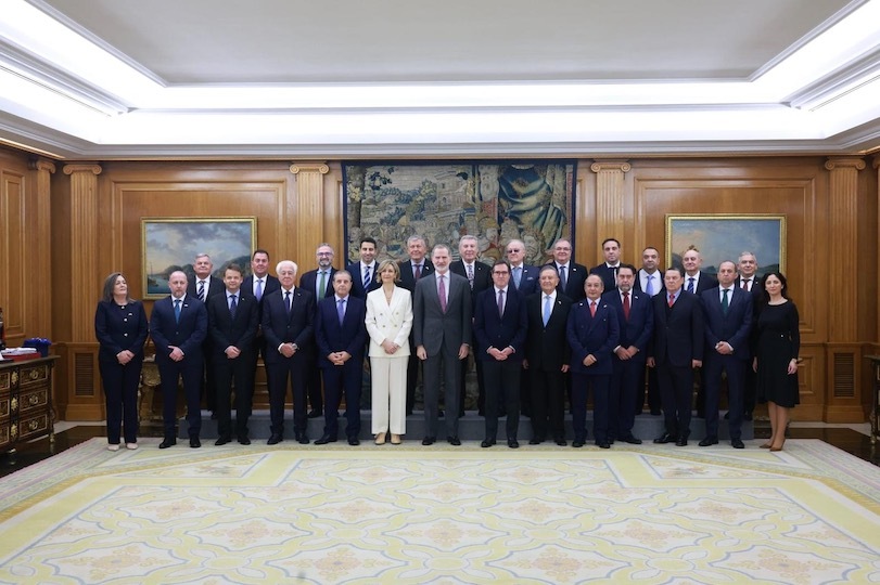 El Rey Felipe VI recibe a la Confederación de Empresarios de Ceuta (Cece)4