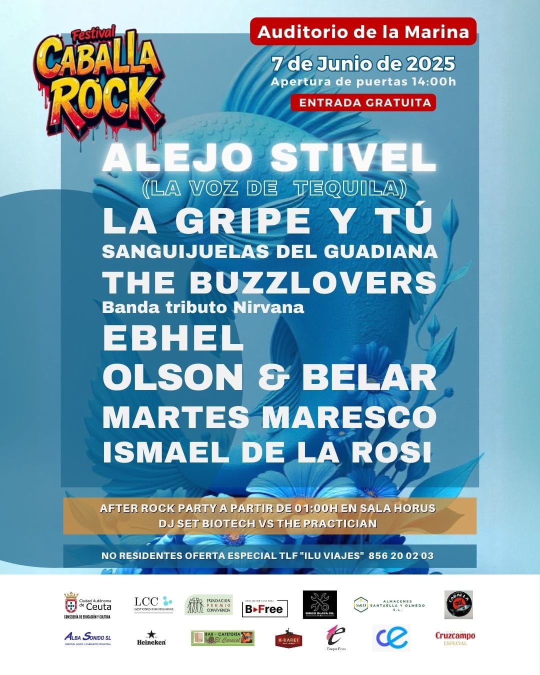Cartel del Caballa Rock 2025.