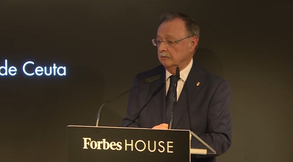 El presidente de la Ciudad, Juan Vivas, en el evento Forbes House en Madrid3