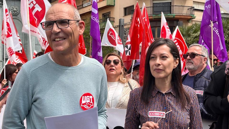Manifestación del 1 de Mayo convocada por los sindicatos UGT y CCOO34