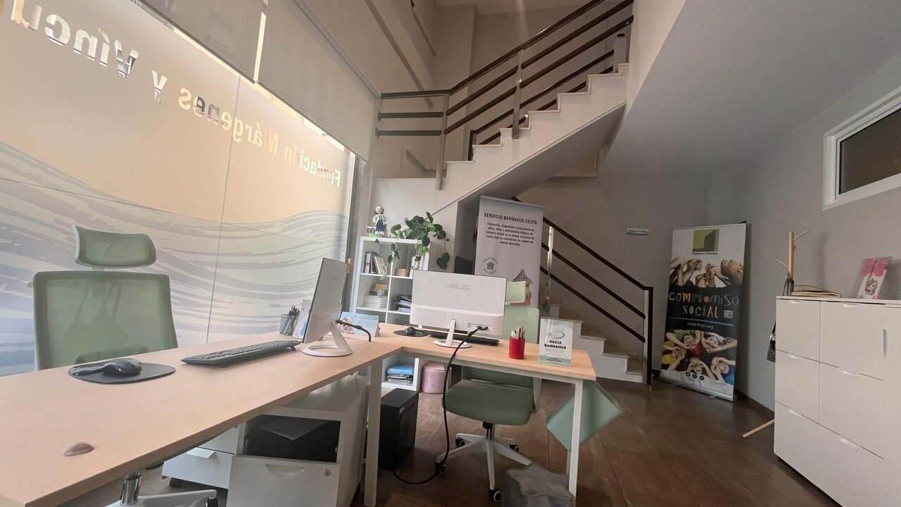 La entrada del centro de atención integral a niños víctimas de abusos (modelo Barnahus) de la Fundación Márgenes y Vínculos / M.R.