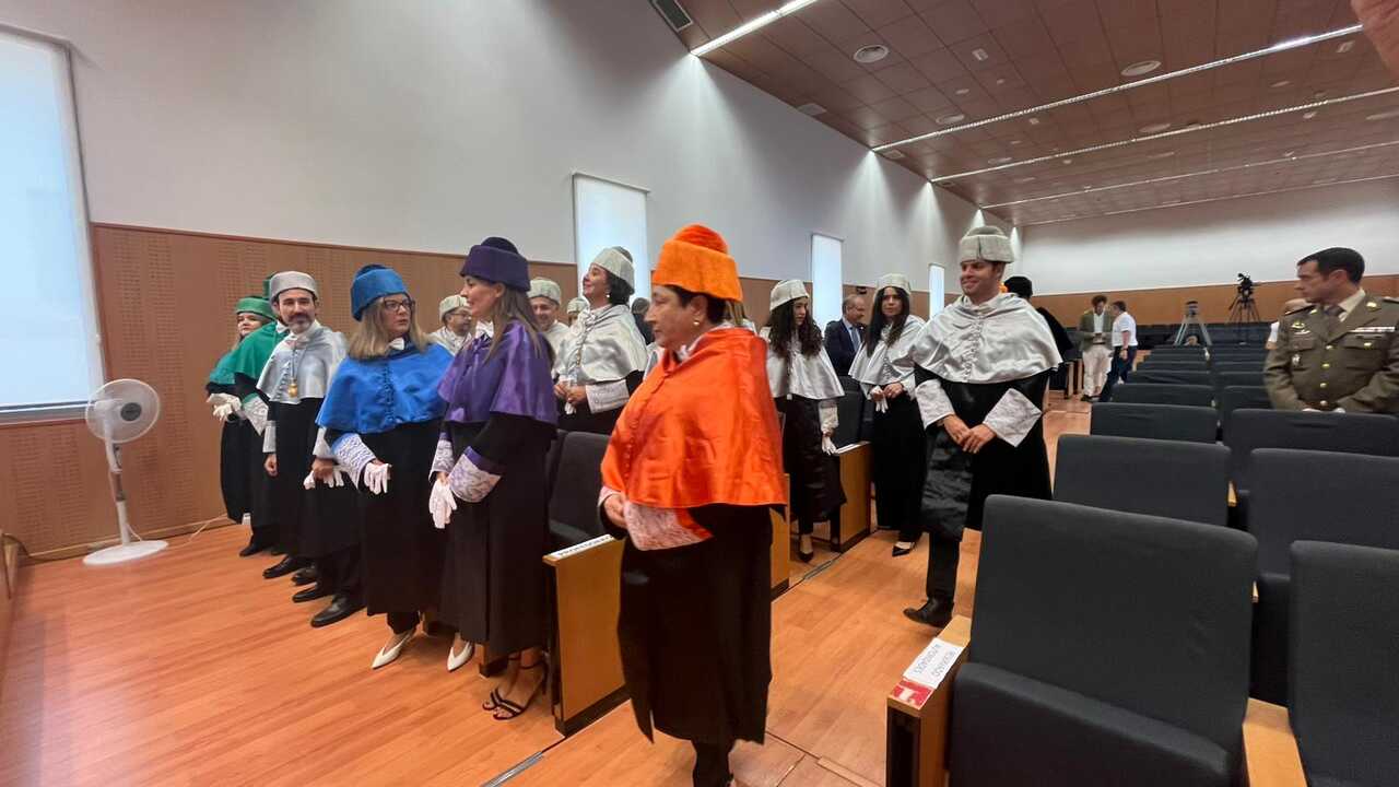 Acto de inauguración del curso universitario en el Campus de la UGR en Ceuta. 2