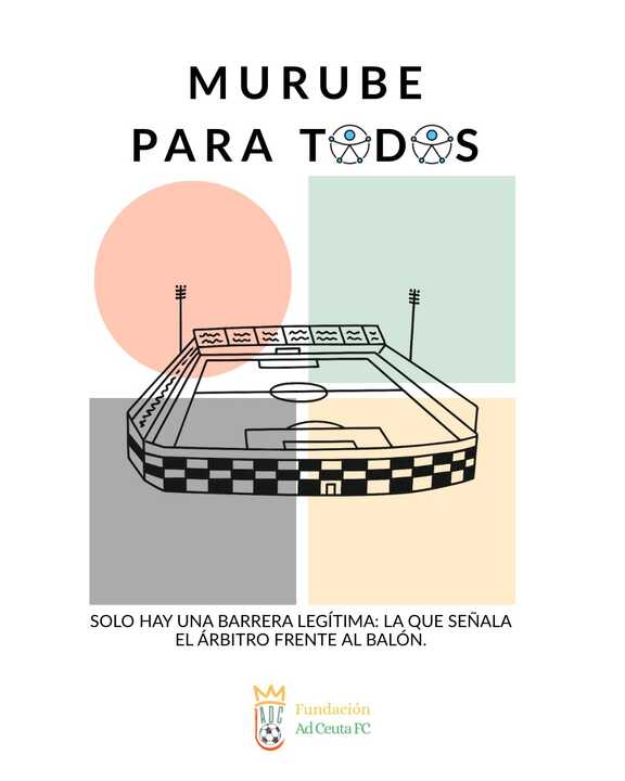 Cartel de la iniciativa 'Murube para todos'.