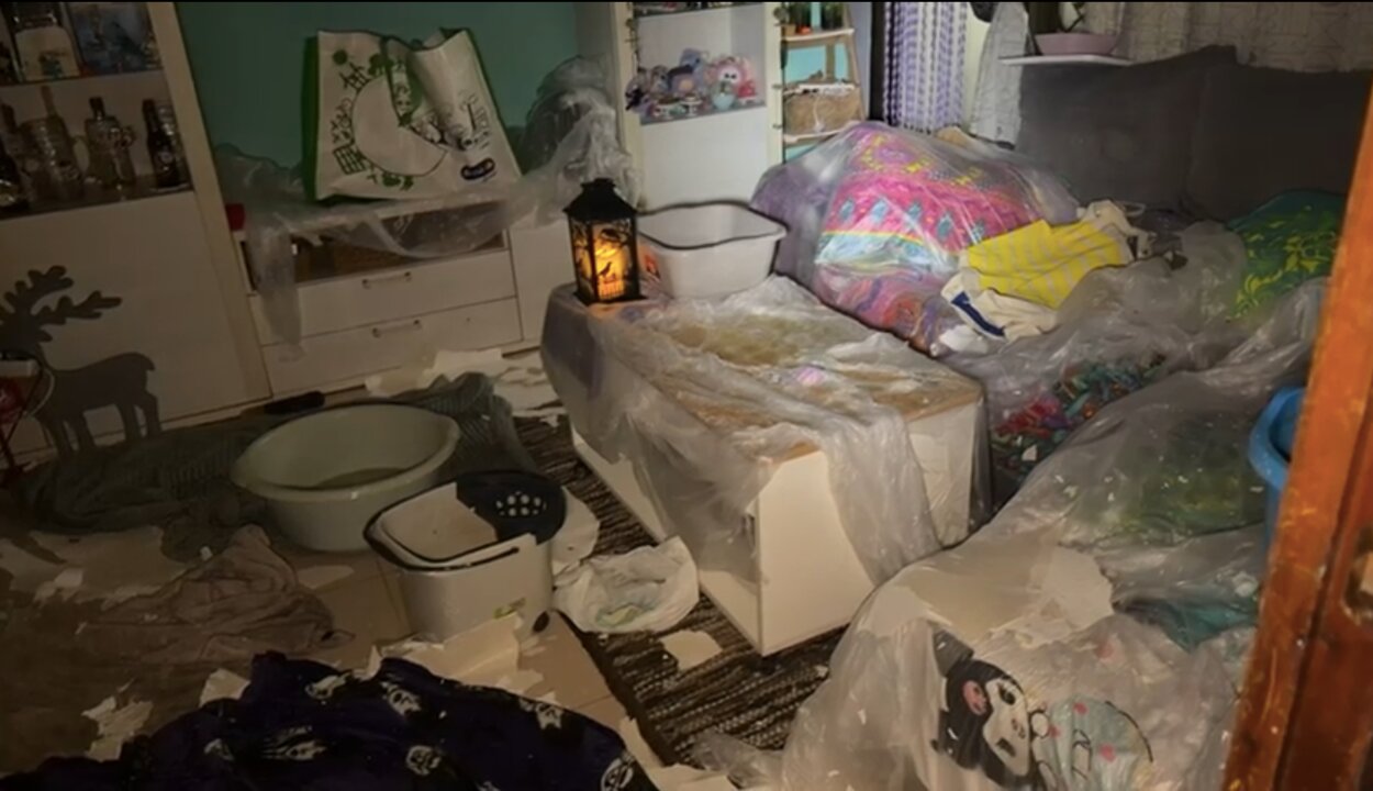 Estado del interior de la vivienda.