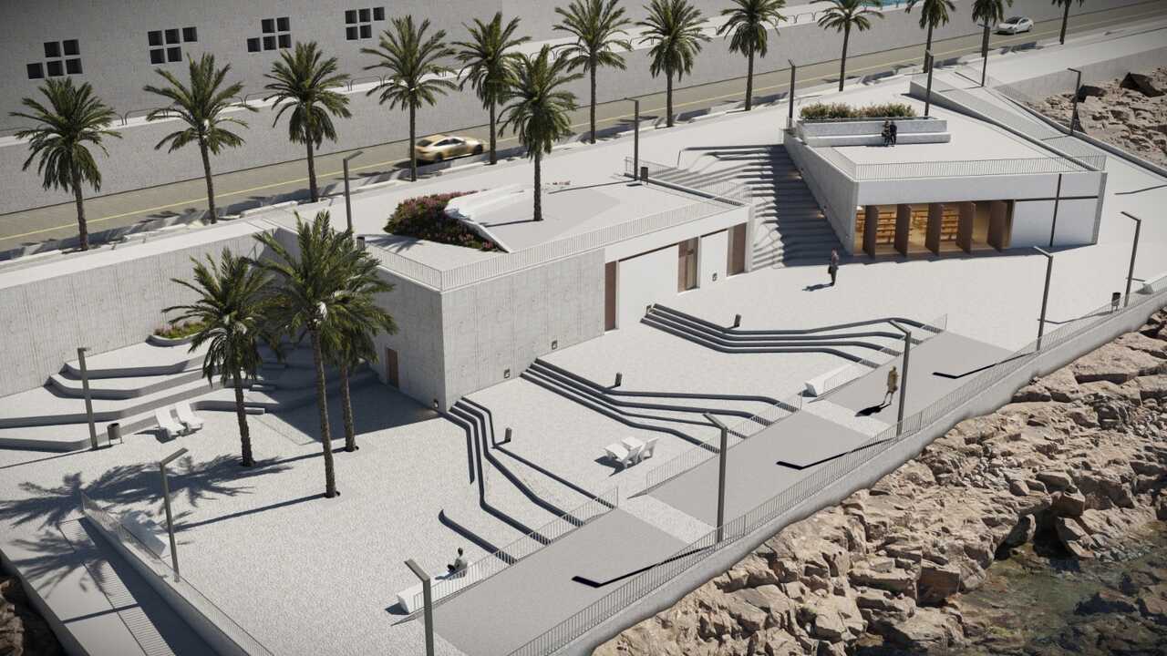 El proyecto para la nueva capilla de la Virgen del Carmen en la Almadraba