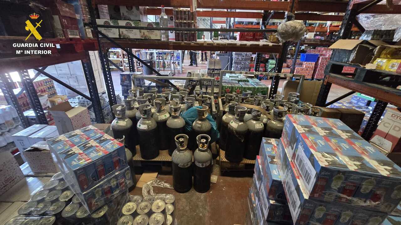 Inspección de la Guardia Civil alimentos (1)