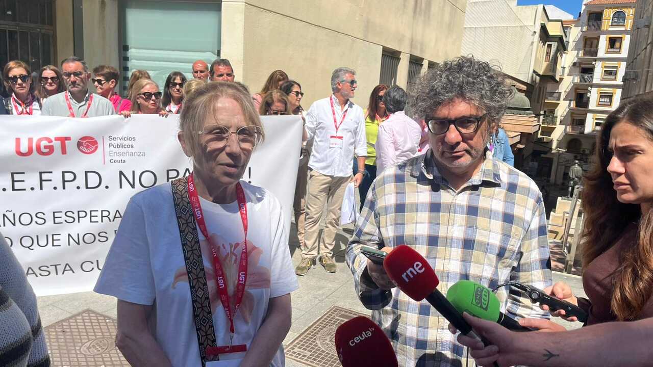Manifestación de los profesores de la concertada.